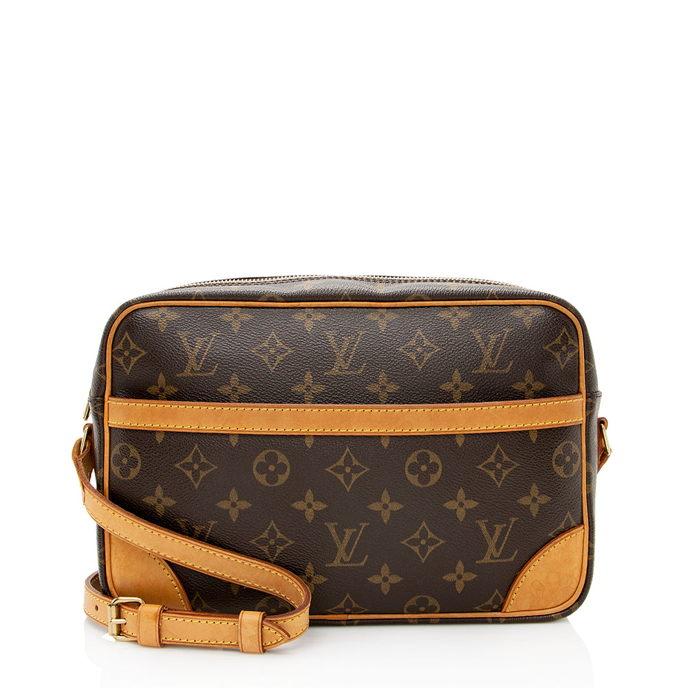 Louis Vuitton Monogram Canvas Trocadero 27 Shoulder Bag (SHF-21633)