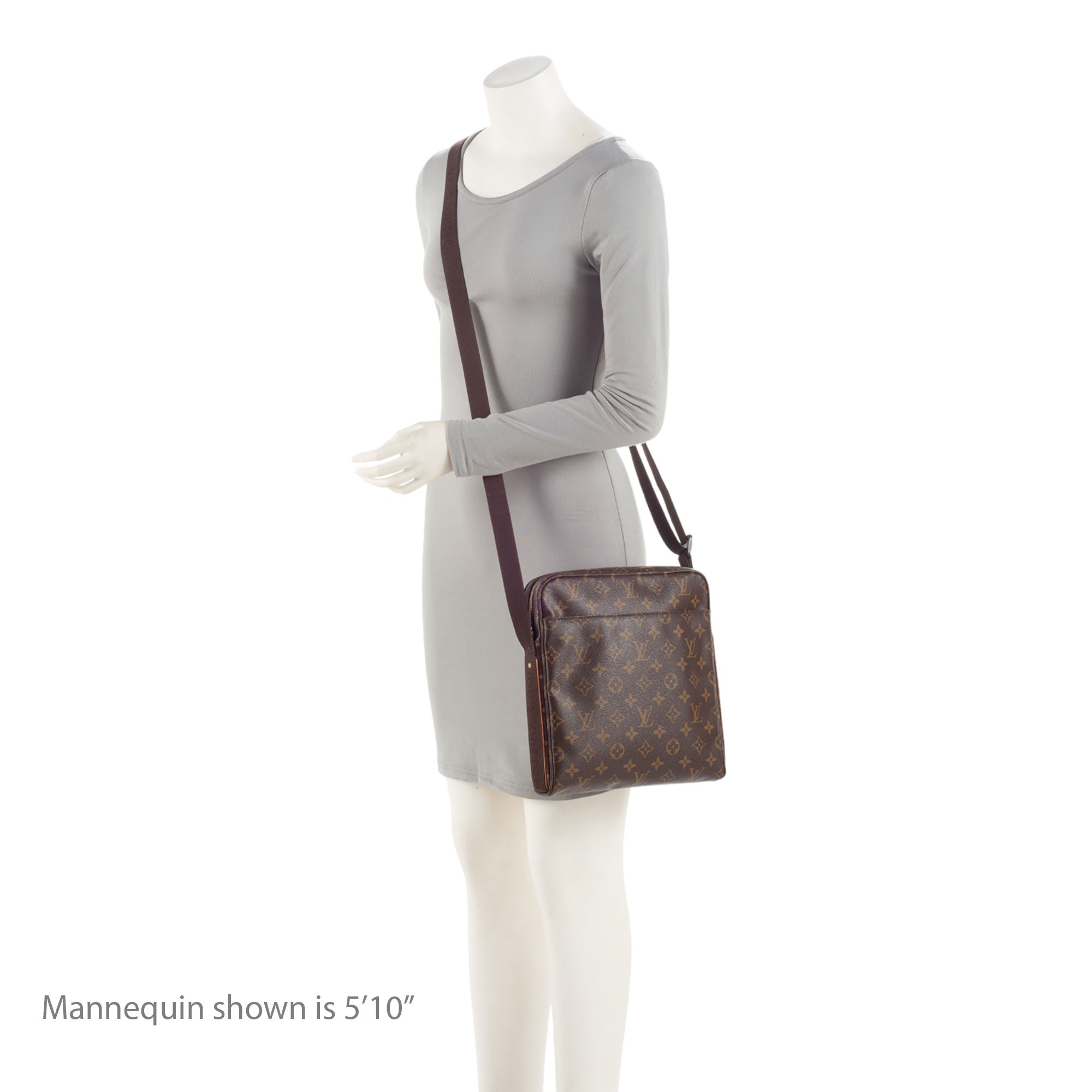Louis Vuitton Monogram Canvas Trotteur Beauborg Messenger (SHF-n6KeNq)
