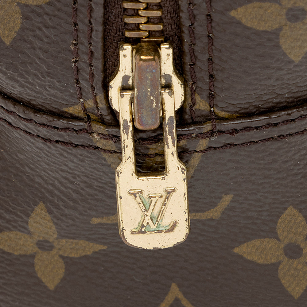Louis Vuitton  Monogram Canvas Trousse Toiletry Pouch 23 (SHF-18546)