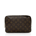 Louis Vuitton  Monogram Canvas Trousse Toiletry Pouch 23 (SHF-18546)