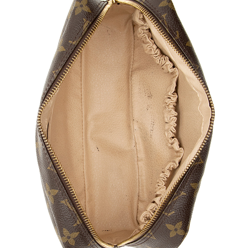 Louis Vuitton  Monogram Canvas Trousse Toiletry Pouch 23 (SHF-18546)