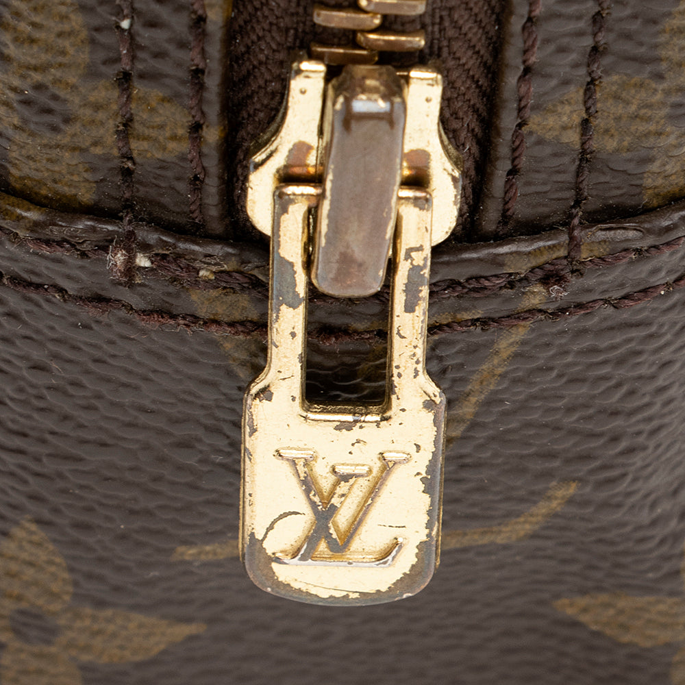 Louis Vuitton  Monogram Canvas Trousse Toiletry Pouch 28 (SHF-20356)