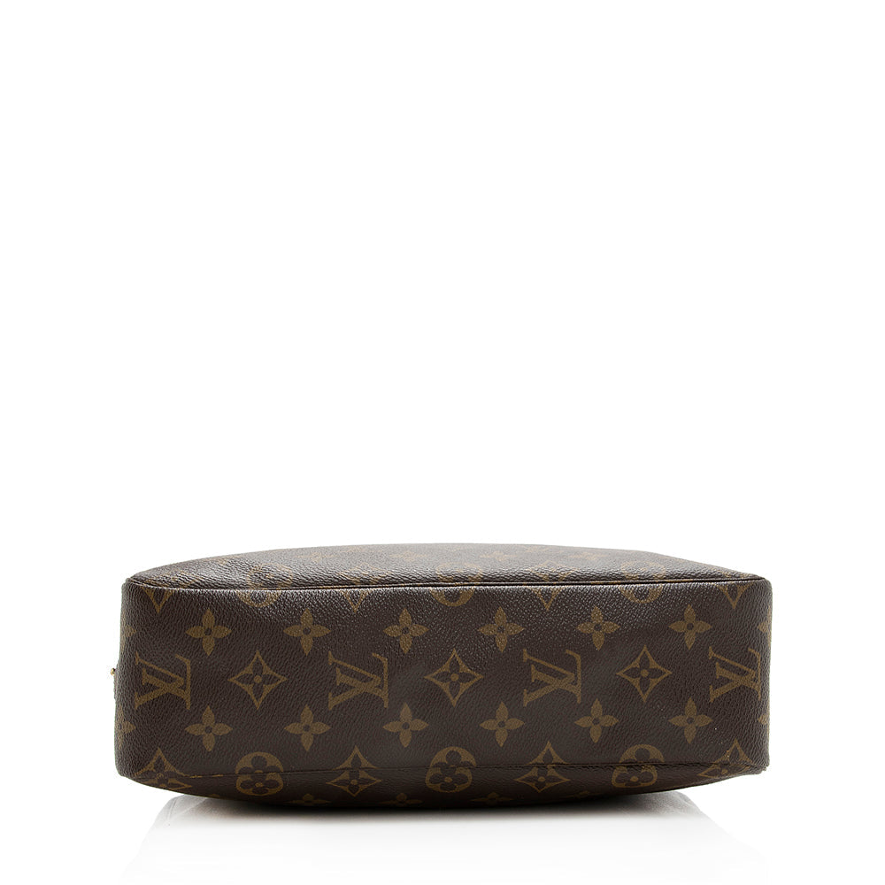 Louis Vuitton  Monogram Canvas Trousse Toiletry Pouch 28 (SHF-20357)