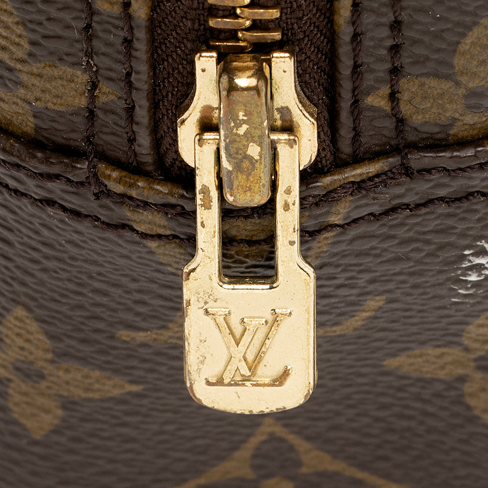 Louis Vuitton  Monogram Canvas Trousse Toiletry Pouch 28 (SHF-20357)