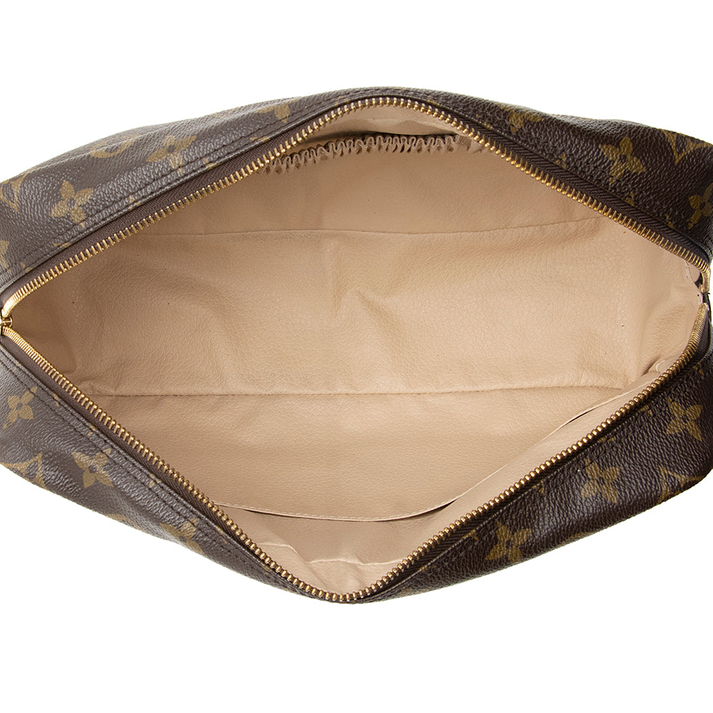 Louis Vuitton  Monogram Canvas Trousse Toiletry Pouch 28 (SHF-20357)