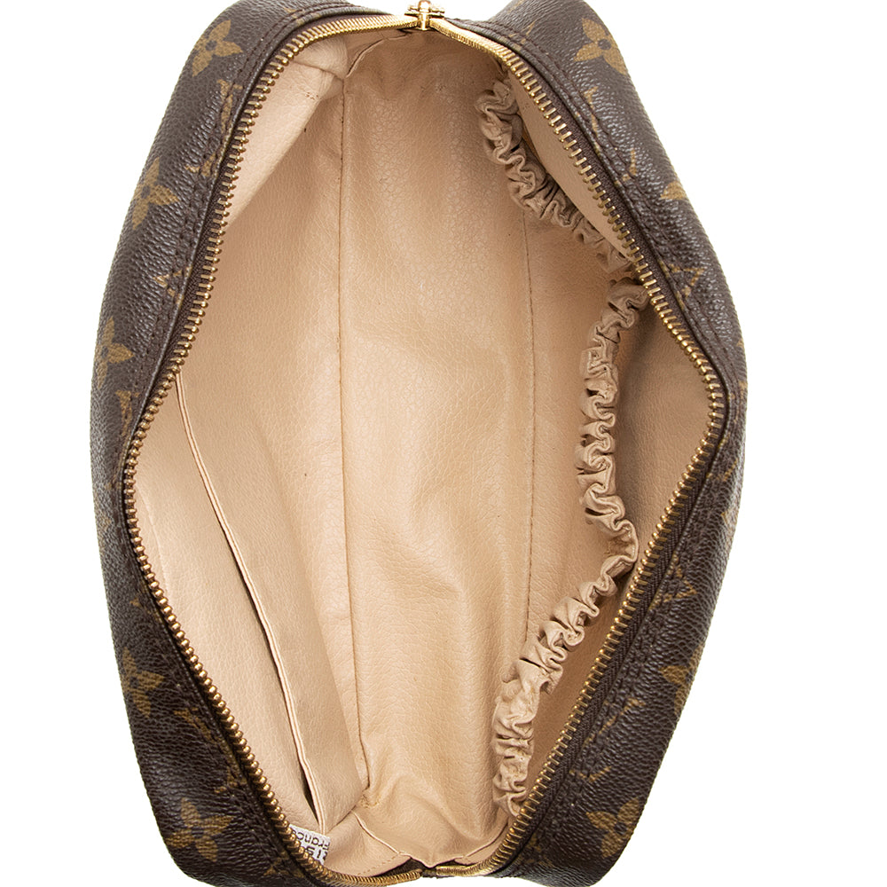 Louis Vuitton  Monogram Canvas Trousse Toiletry Pouch 23 (SHF-20359)