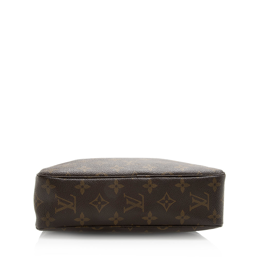 Louis Vuitton  Monogram Canvas Trousse Toiletry Pouch 23 (SHF-20360)