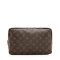 Louis Vuitton  Monogram Canvas Trousse Toiletry Pouch 28 (SHF-20361)