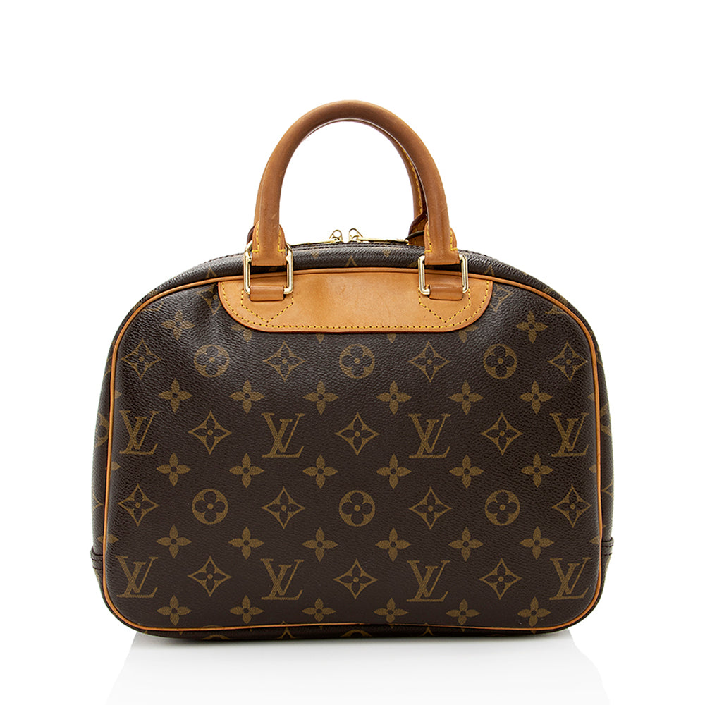 Louis Vuitton Monogram Canvas Trouville Satchel - FINAL SALE (SHF-19417)