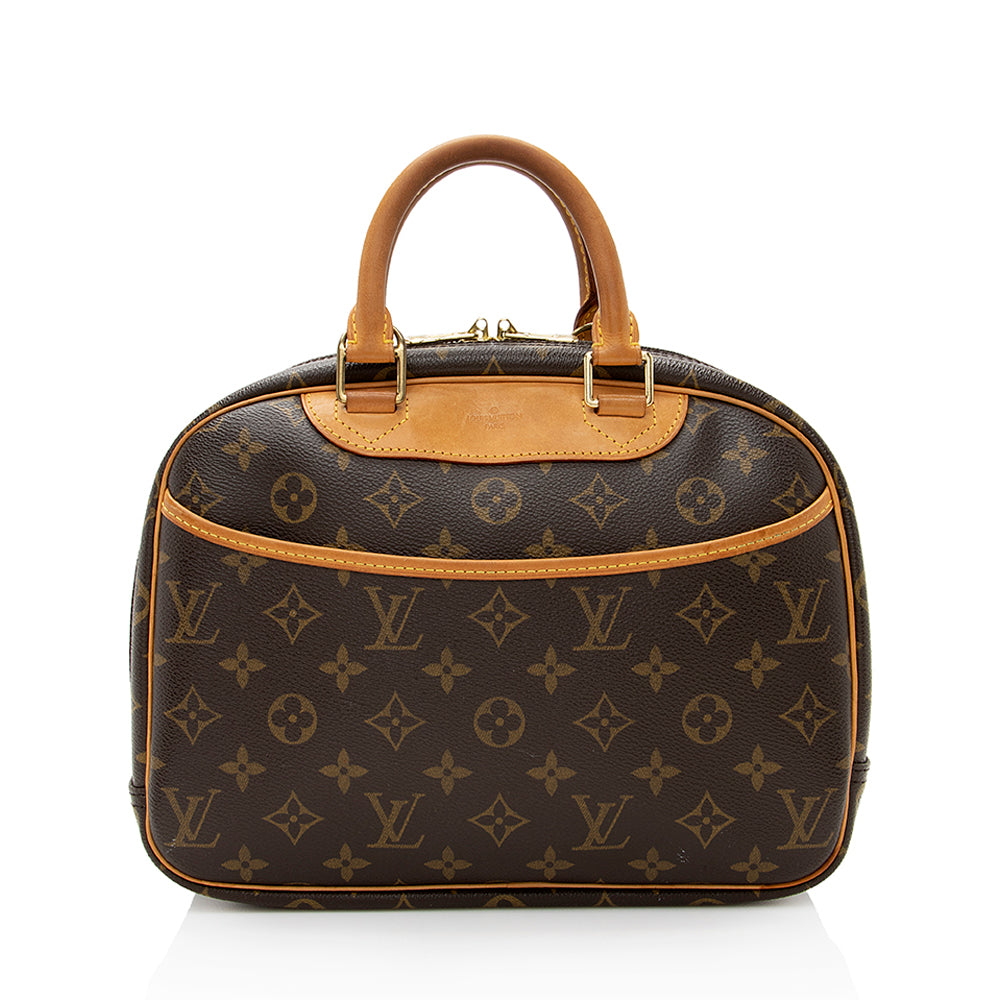 Louis Vuitton Monogram Canvas Trouville Satchel - FINAL SALE (SHF-19417)