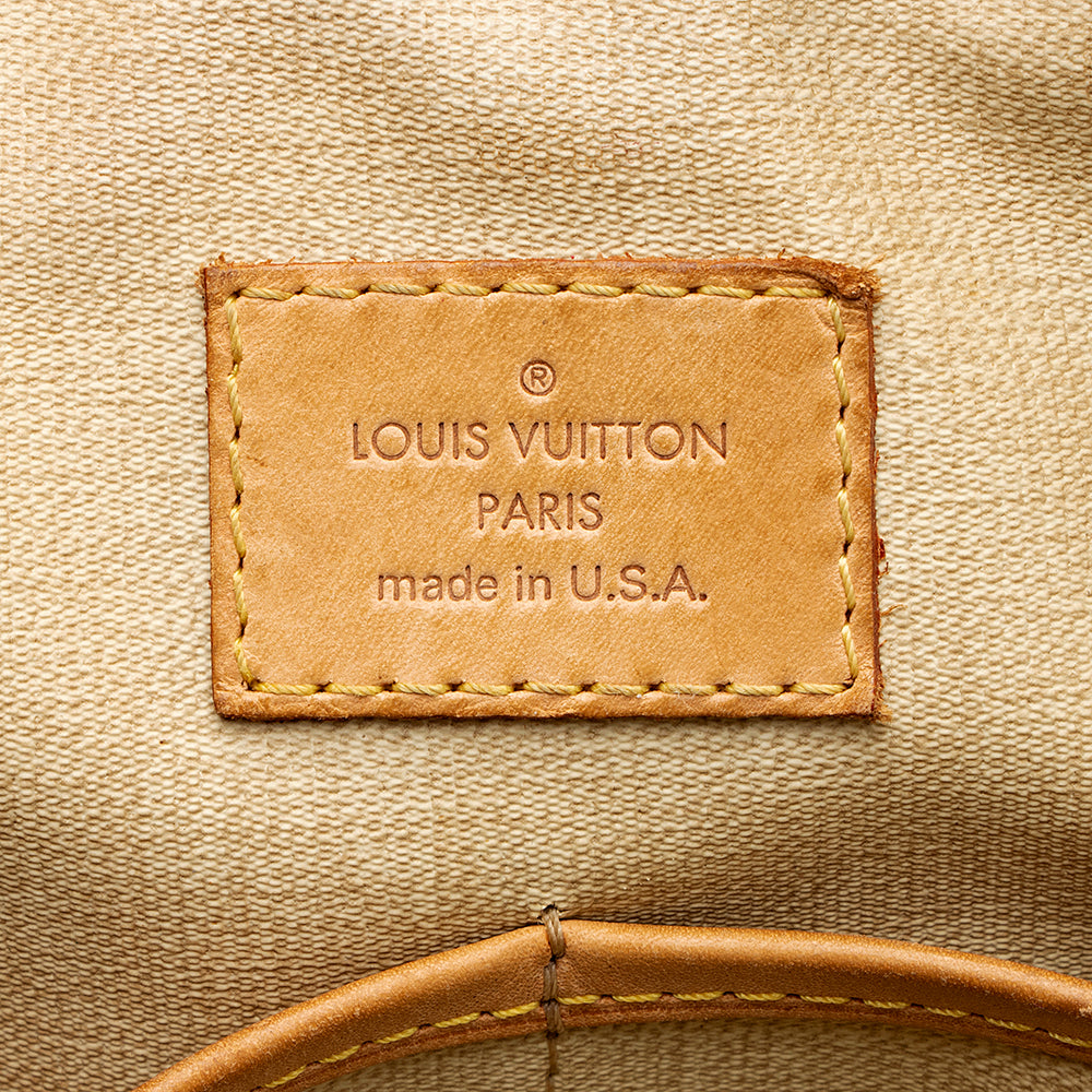 Louis Vuitton Monogram Canvas Trouville Satchel - FINAL SALE (SHF-19417)