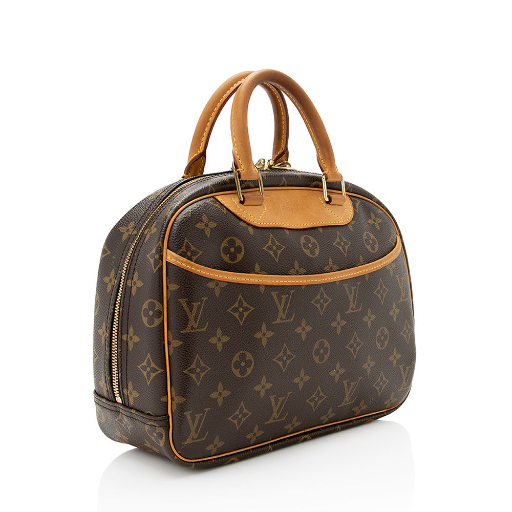 Louis Vuitton Monogram Canvas Trouville Satchel - FINAL SALE (SHF-19417)