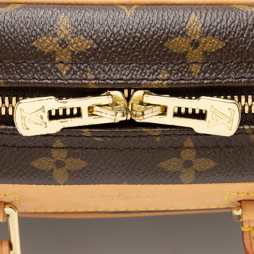 Louis Vuitton Monogram Canvas Trouville Satchel (SHF-20022)