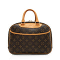 Louis Vuitton Monogram Canvas Trouville Satchel (SHF-20769)