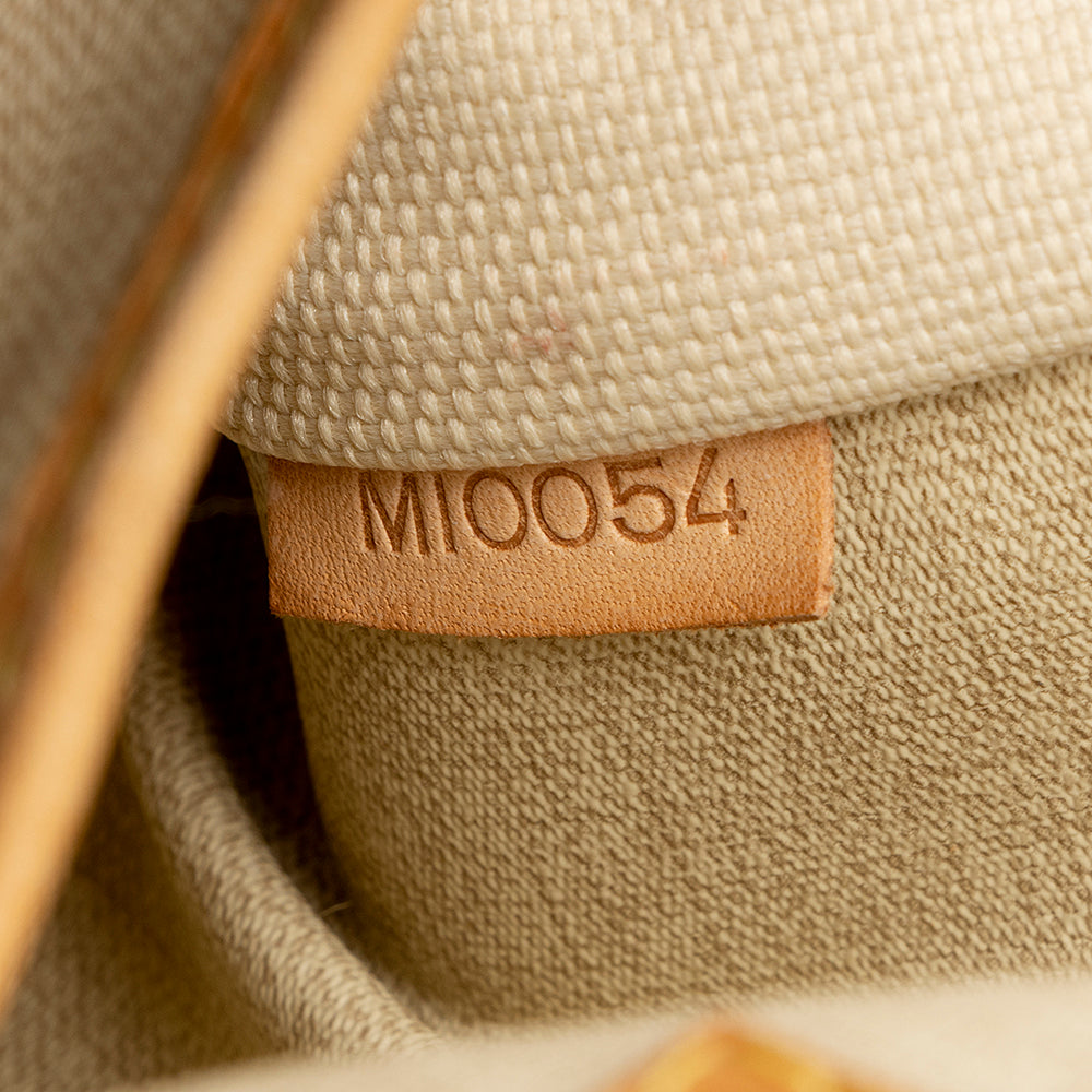 Louis Vuitton Monogram Canvas Trouville Satchel (SHF-21506)