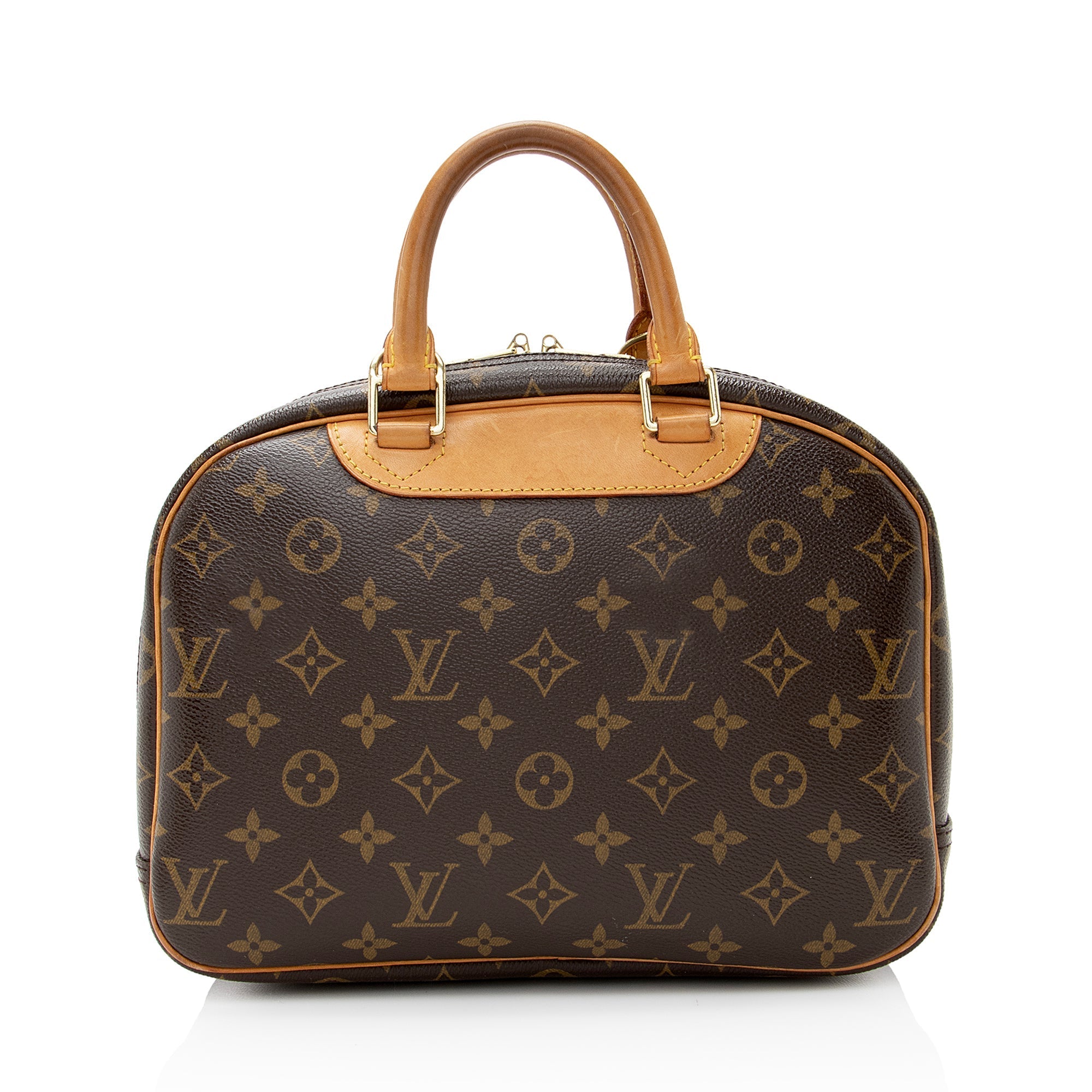 Louis Vuitton Monogram Canvas Trouville Satchel (SHF-22946)