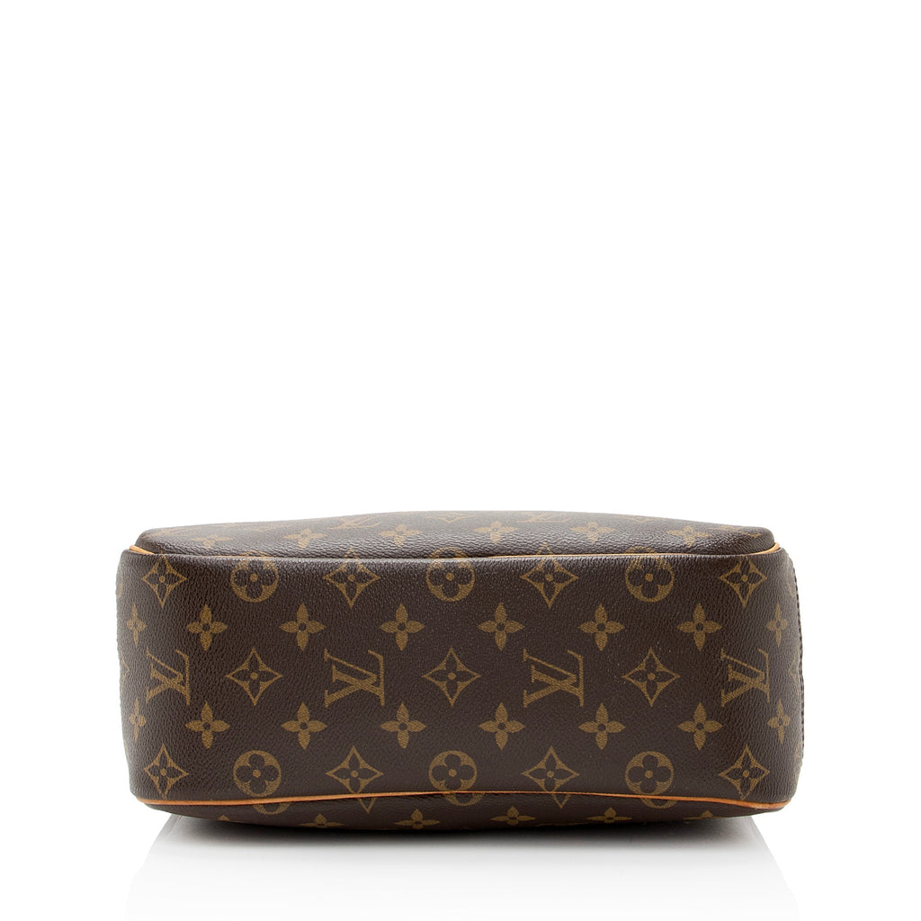 Louis Vuitton Monogram Canvas Trouville Satchel (SHF-22946)