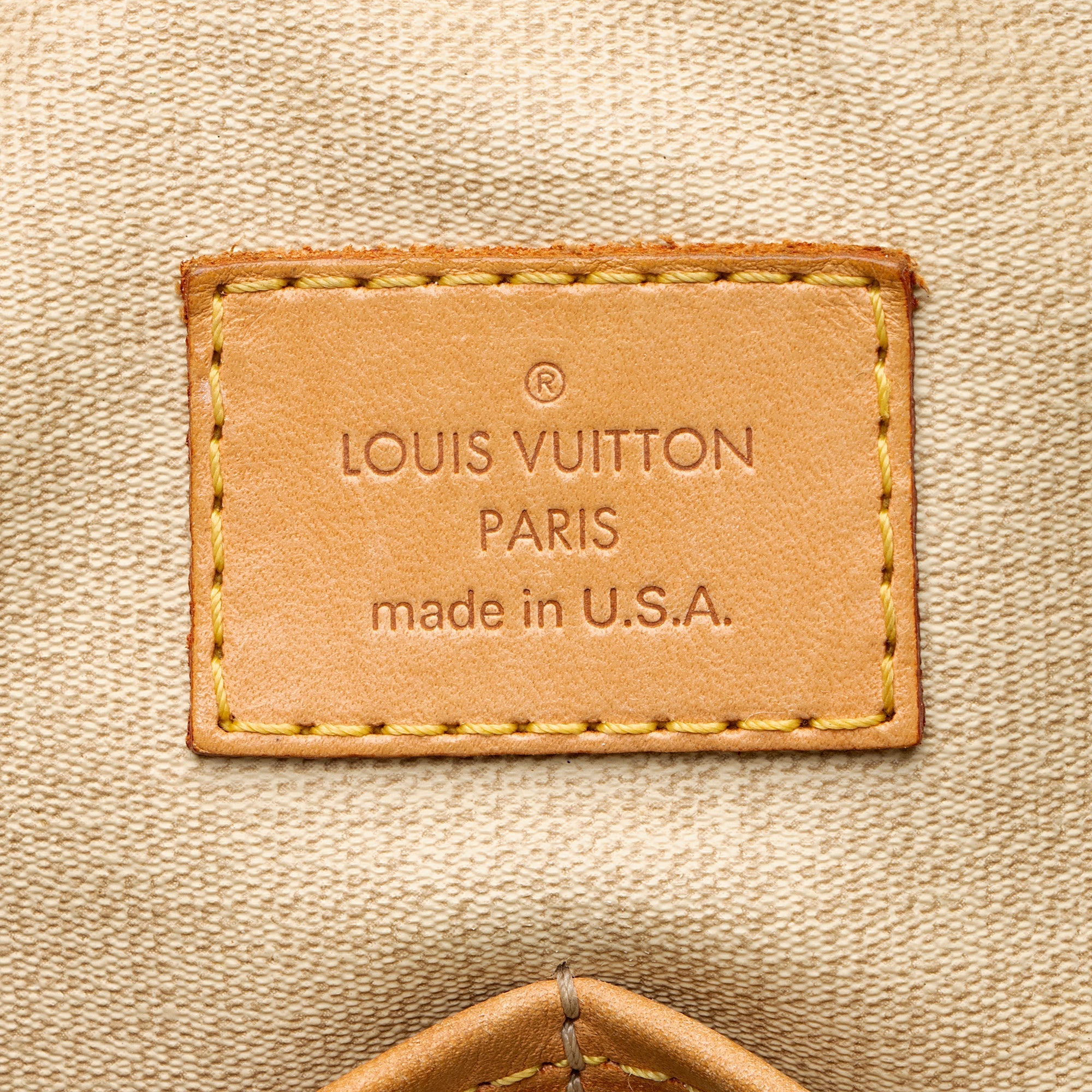 Louis Vuitton Monogram Canvas Trouville Satchel (SHF-22946)