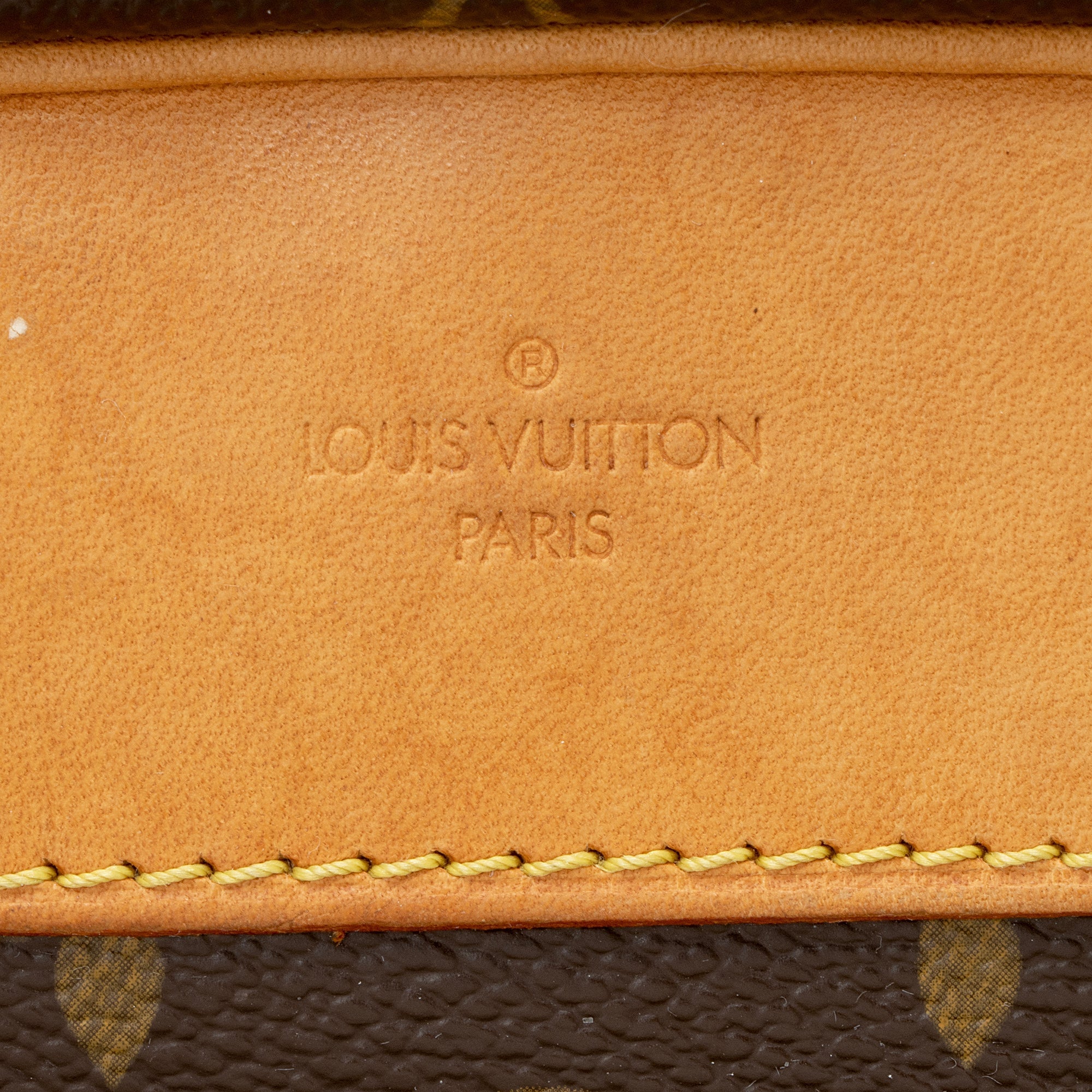 Louis Vuitton Monogram Canvas Trouville Satchel (SHF-22946)