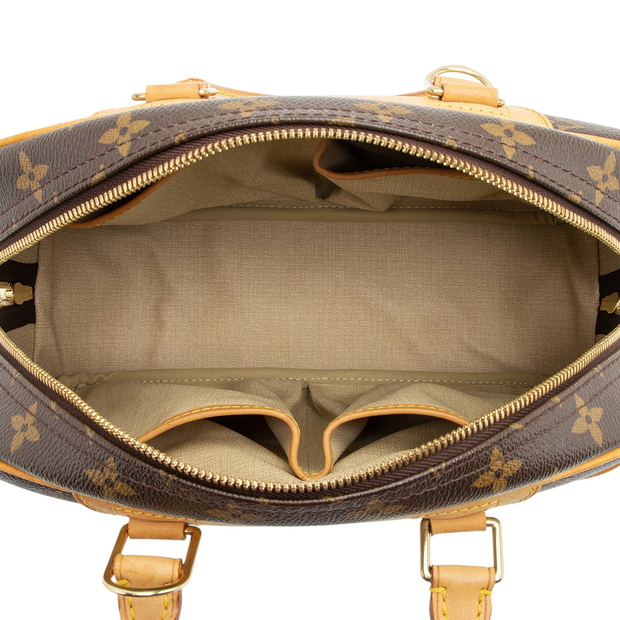 Louis Vuitton Monogram Canvas Trouville Satchel