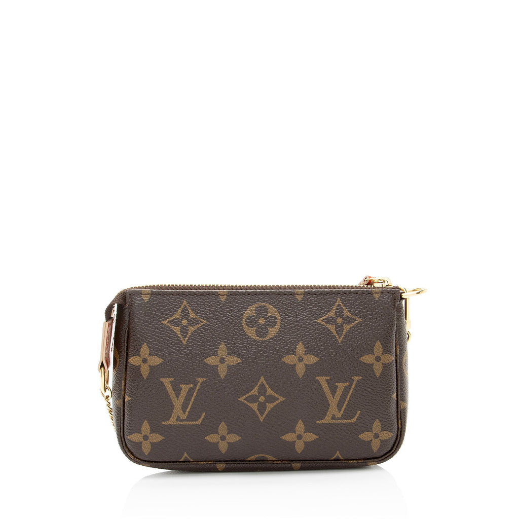 Louis Vuitton Monogram Canvas Trunks & Locks Mini Pochette Accessoires