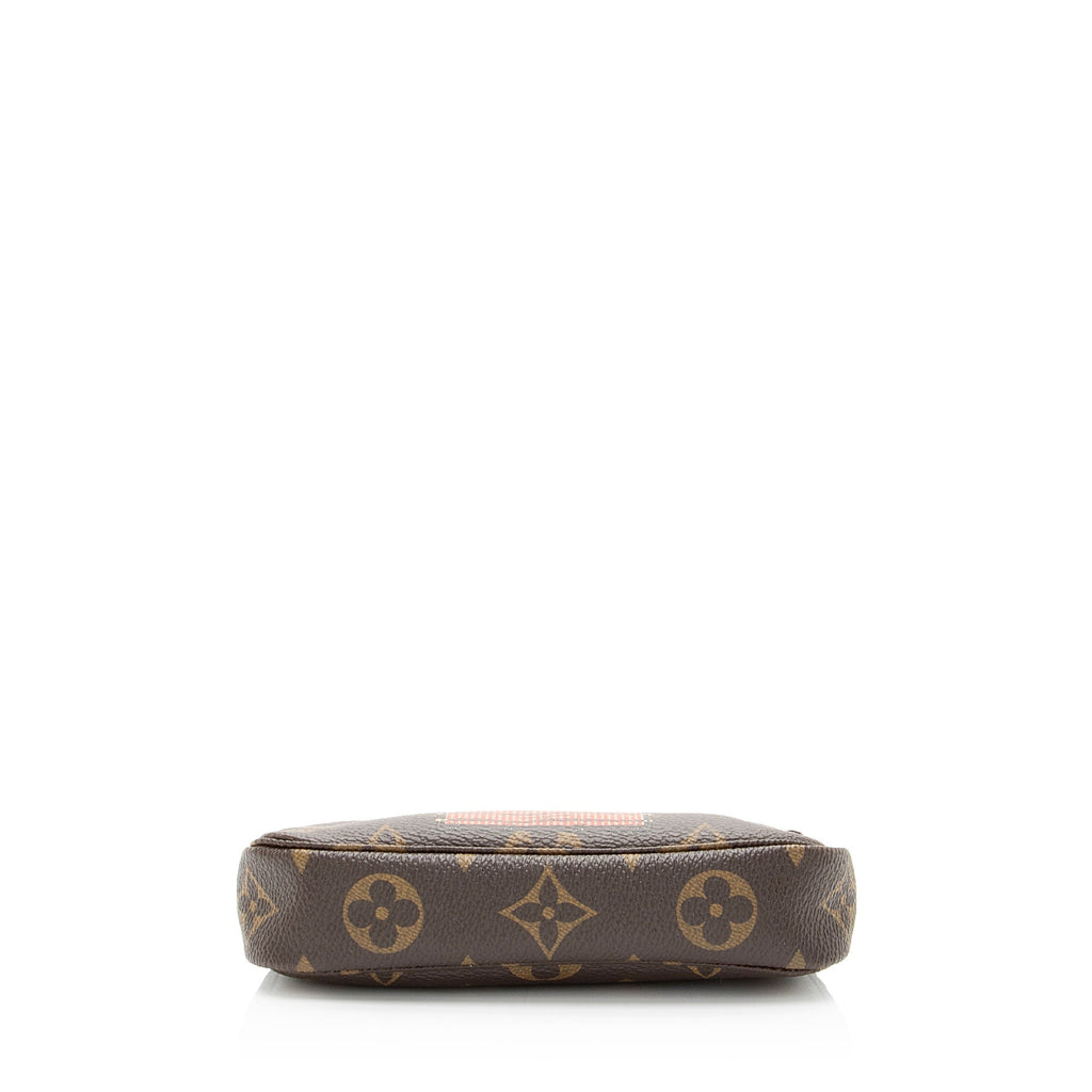 Louis Vuitton Monogram Canvas Trunks & Locks Mini Pochette Accessoires