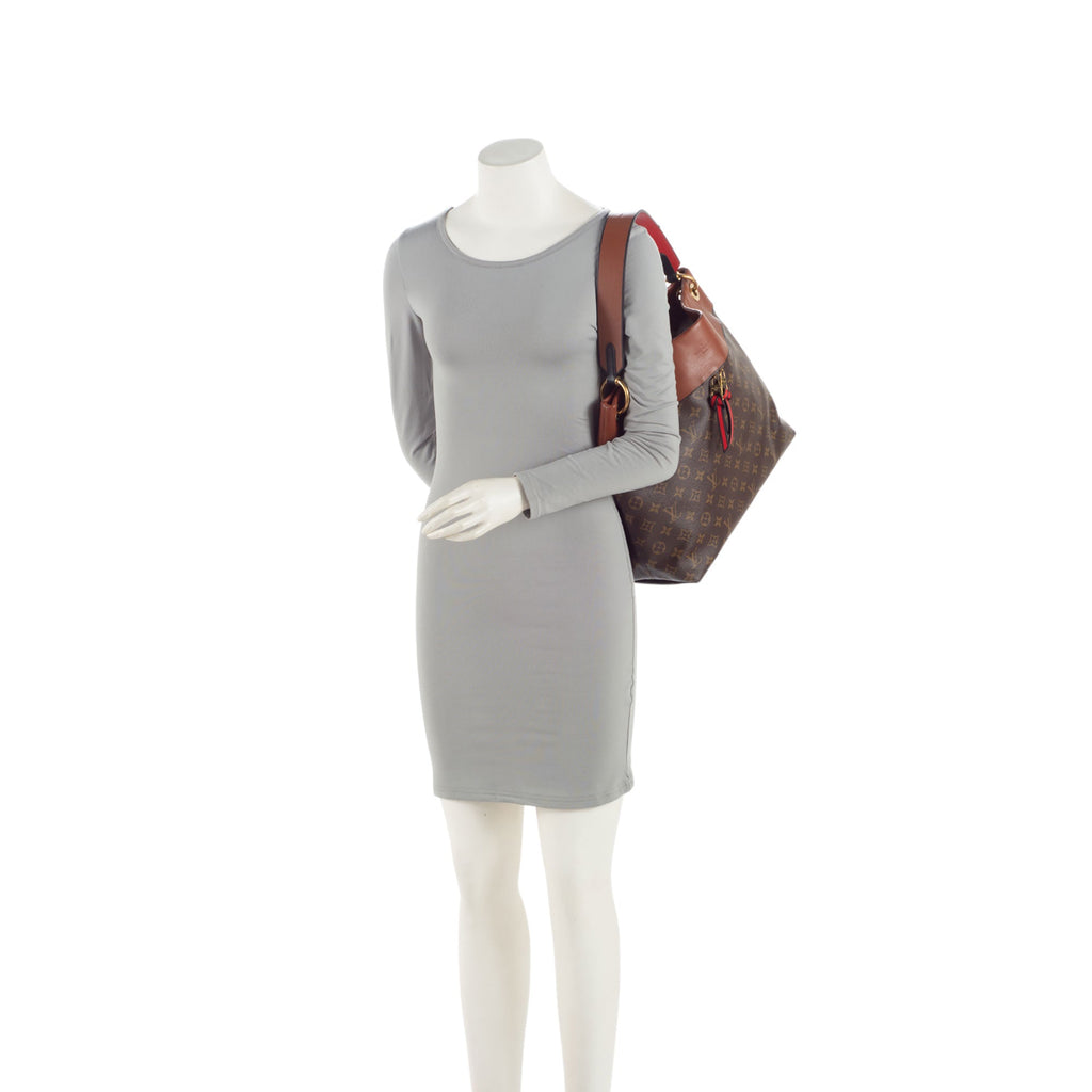 Louis Vuitton Monogram Canvas Tuileries Hobo (SHF-Xu74nD)