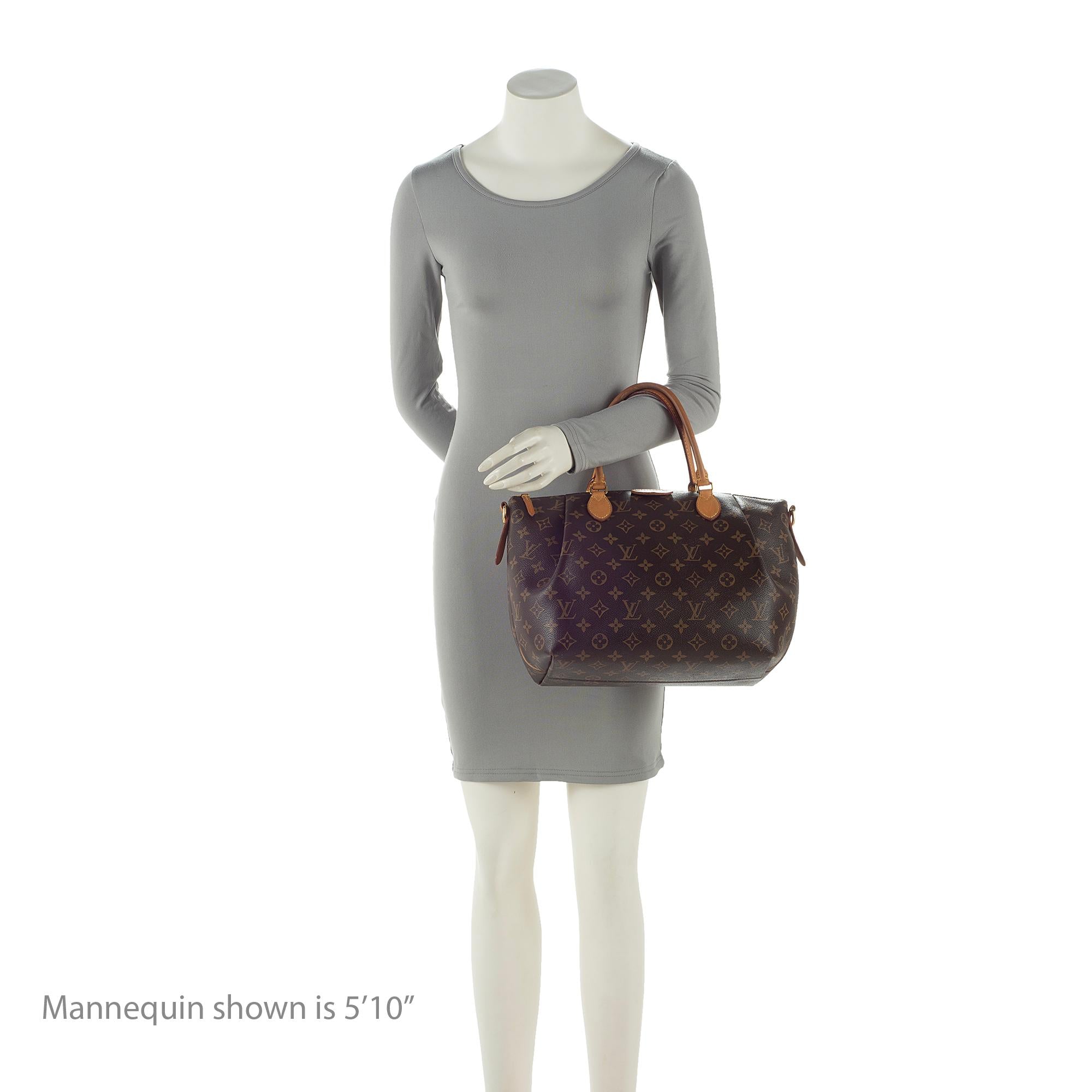 Louis Vuitton Monogram Canvas Turenne MM Satchel (SHF-22391)