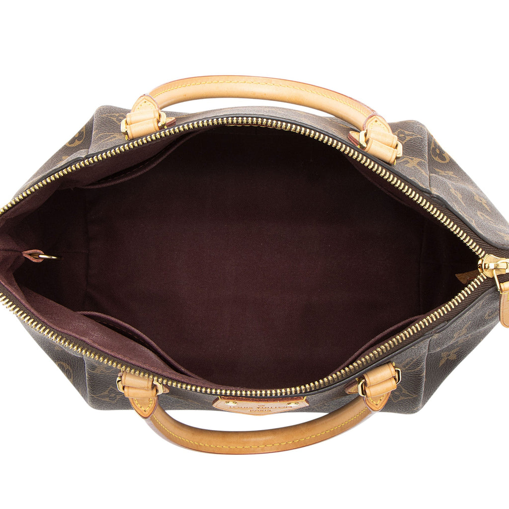 Louis Vuitton Monogram Canvas Turenne PM Satchel (SHF-LOU2w3)