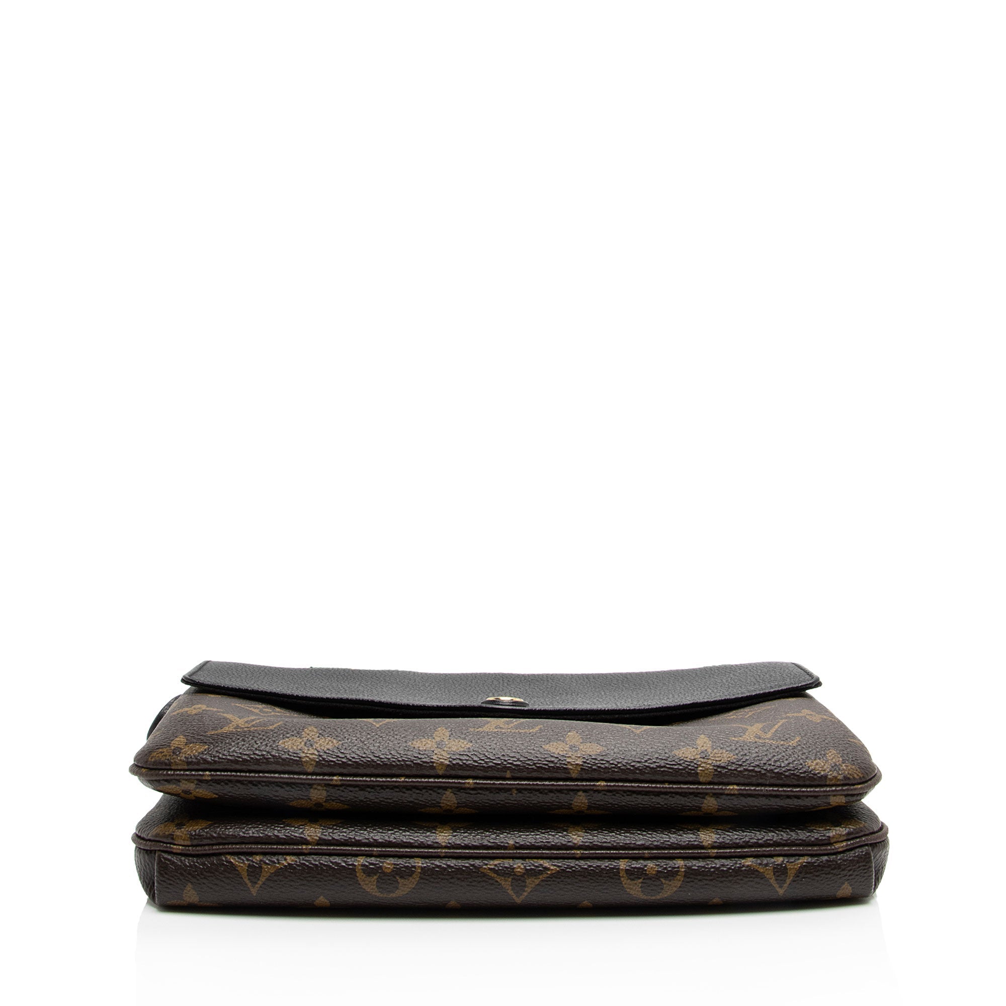 Louis Vuitton Monogram Canvas Twinset Shoulder Bag (SHF-6mMbf4)