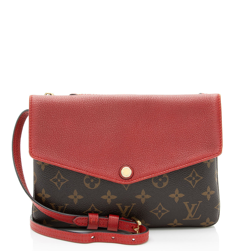 Louis Vuitton Monogram Canvas Twinset Shoulder Bag