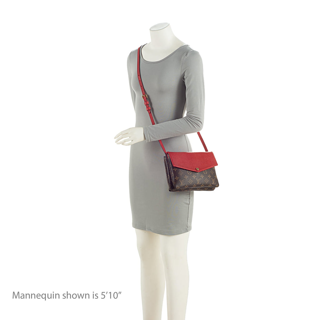 Louis Vuitton Monogram Canvas Twinset Shoulder Bag