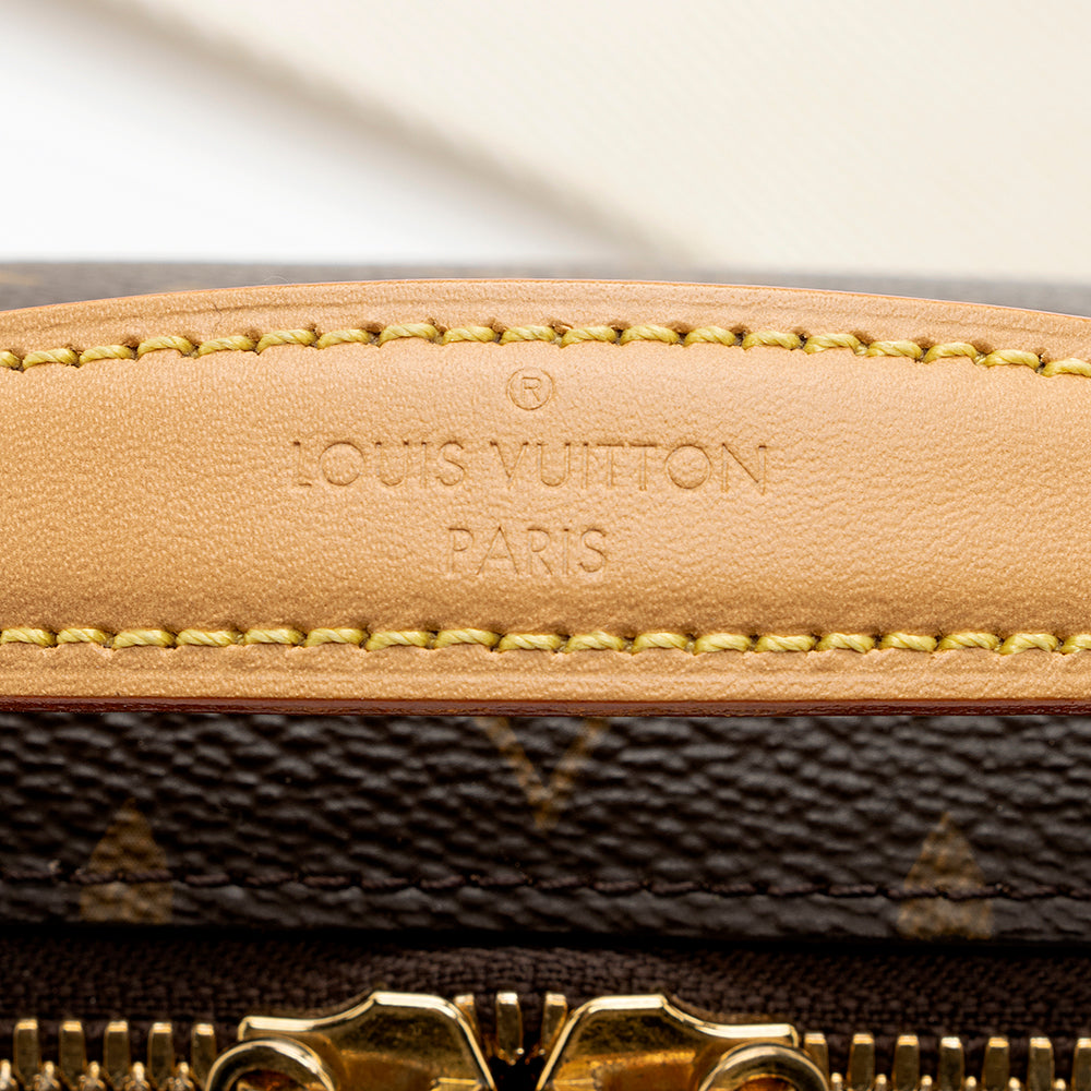 Louis Vuitton Monogram Canvas Utility Bag (SHF-20456)