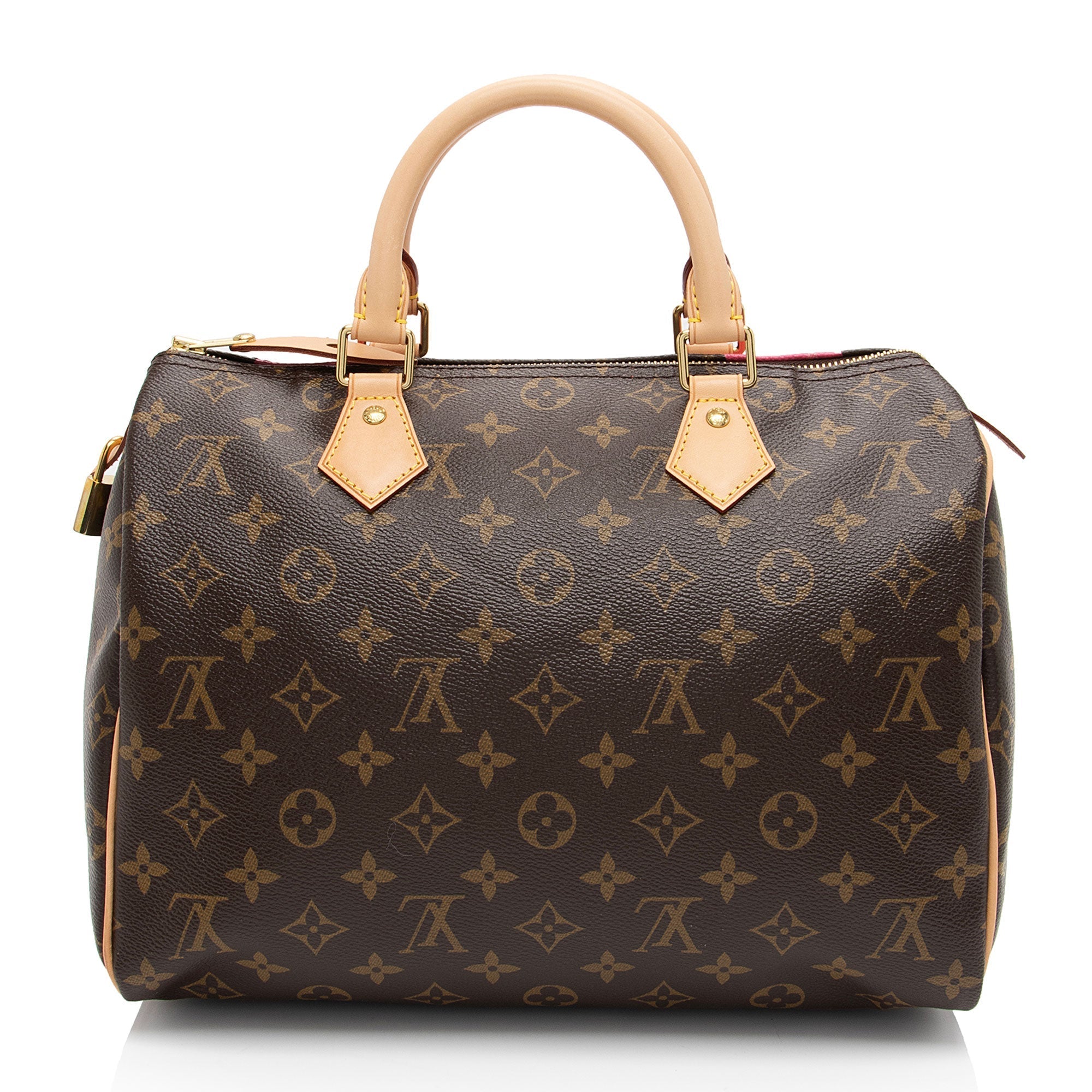 Louis Vuitton Monogram Canvas V Speedy 30 Satchel (SHF-QklCYN)