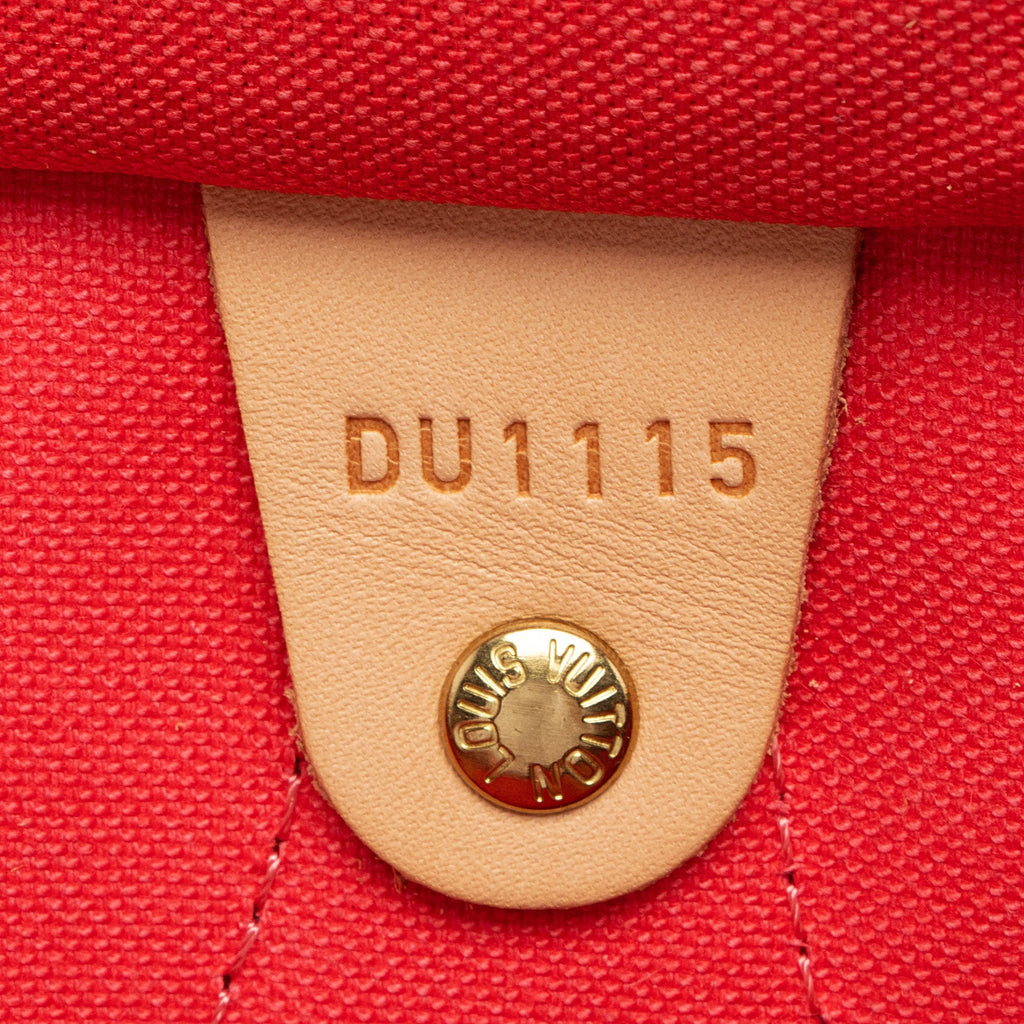 Louis Vuitton Monogram Canvas V Speedy 30 Satchel (SHF-QklCYN)