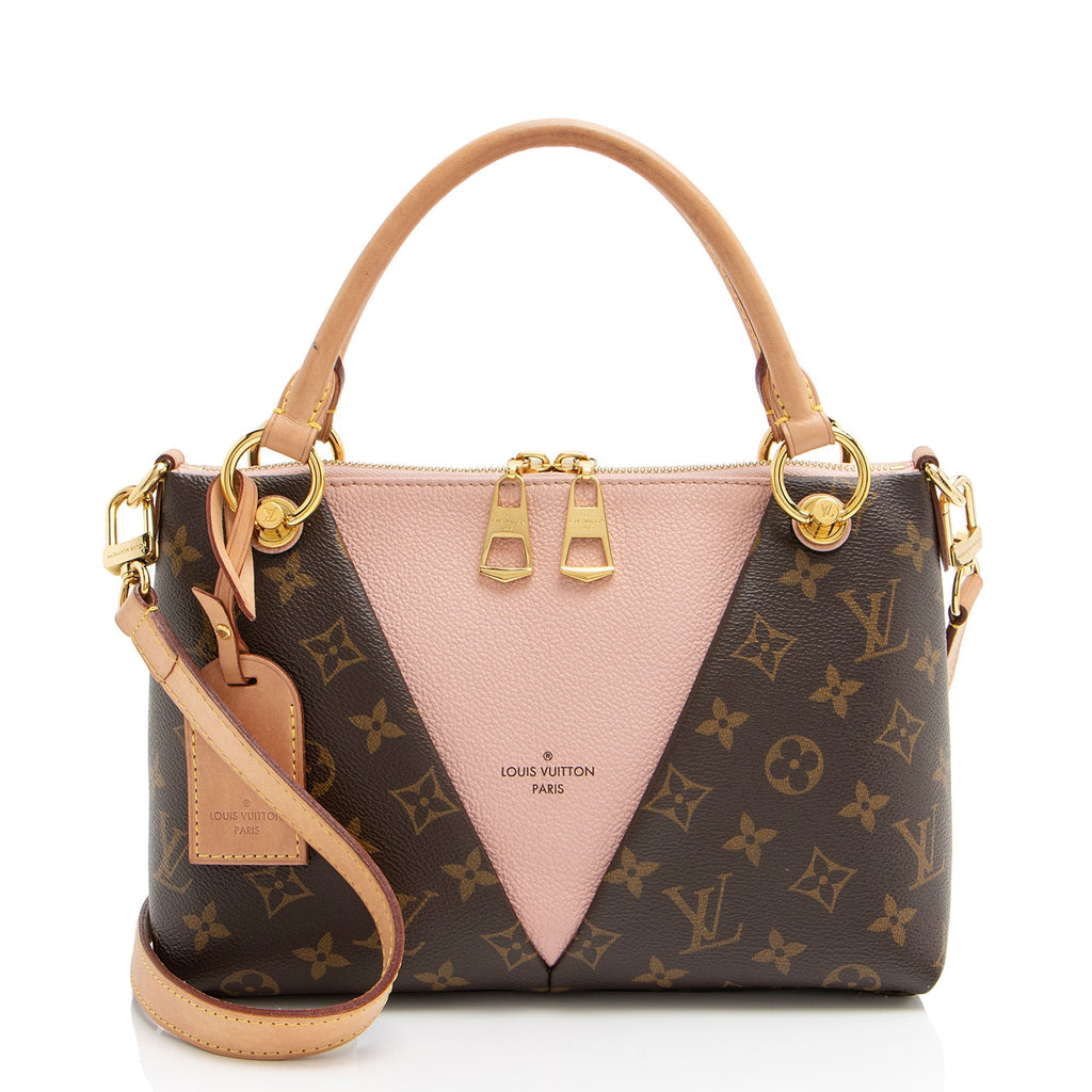 Louis Vuitton Monogram Canvas V Tote BB (SHF-m056eT)