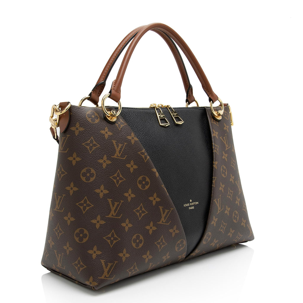 Louis Vuitton Monogram Canvas V Tote MM (SHF-xfJRm0)