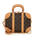 Louis Vuitton Monogram Canvas Valisette BB Top Handle (SHF-20590)