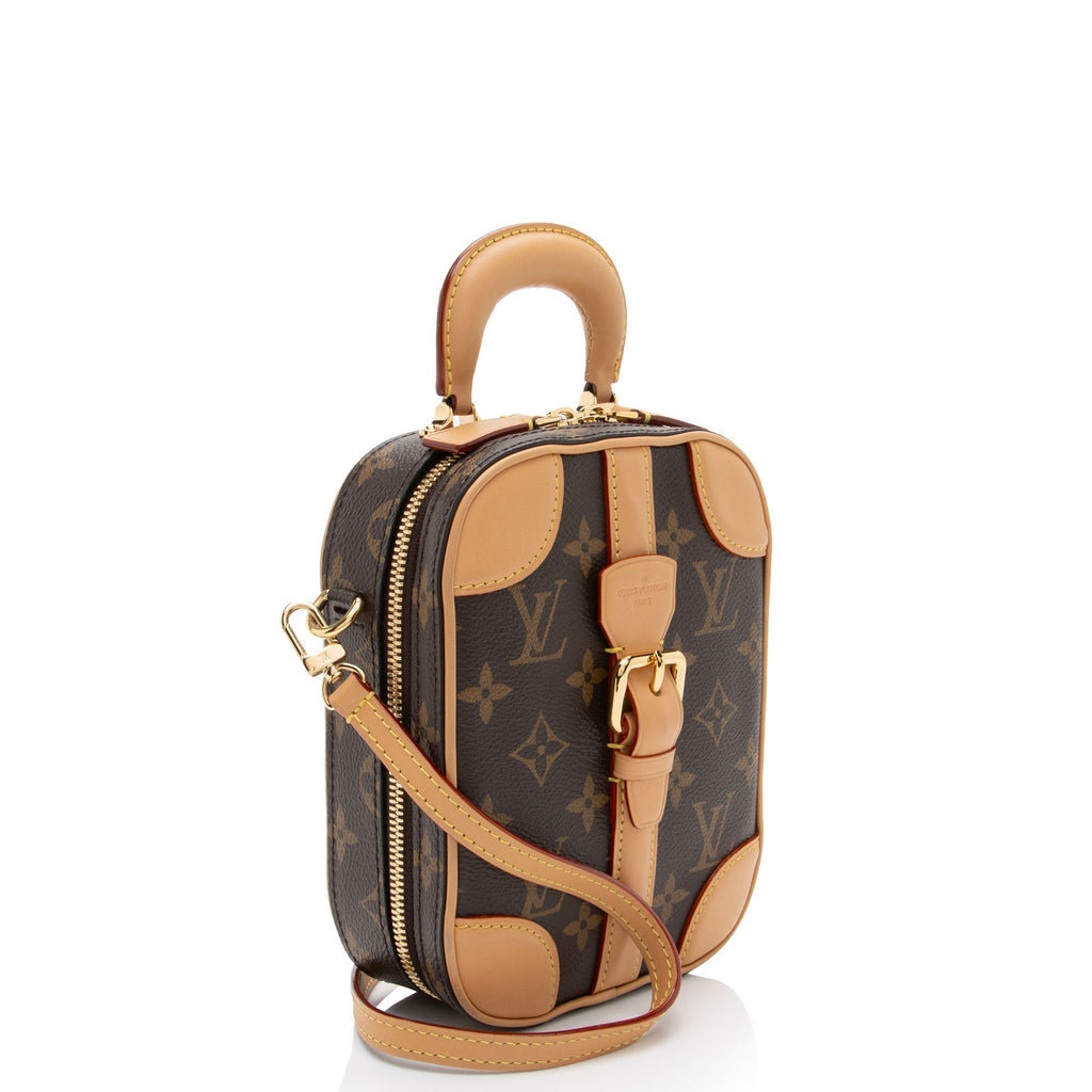Louis Vuitton Monogram Canvas Valisette Verticale Shoulder Bag