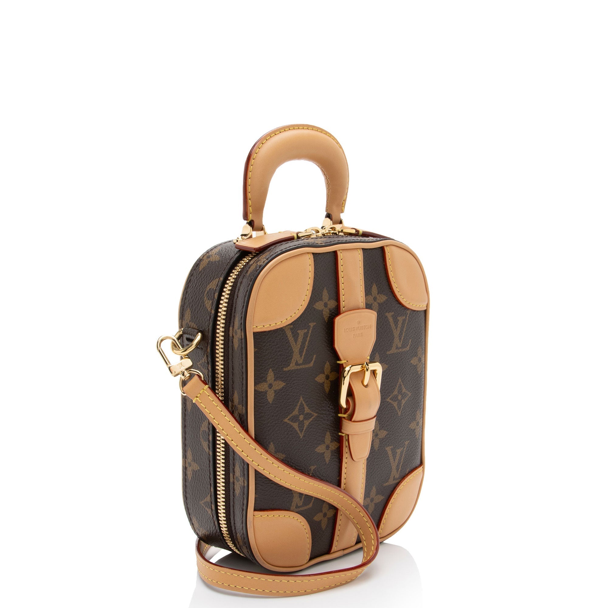 Louis Vuitton Monogram Canvas Valisette Verticale Shoulder Bag