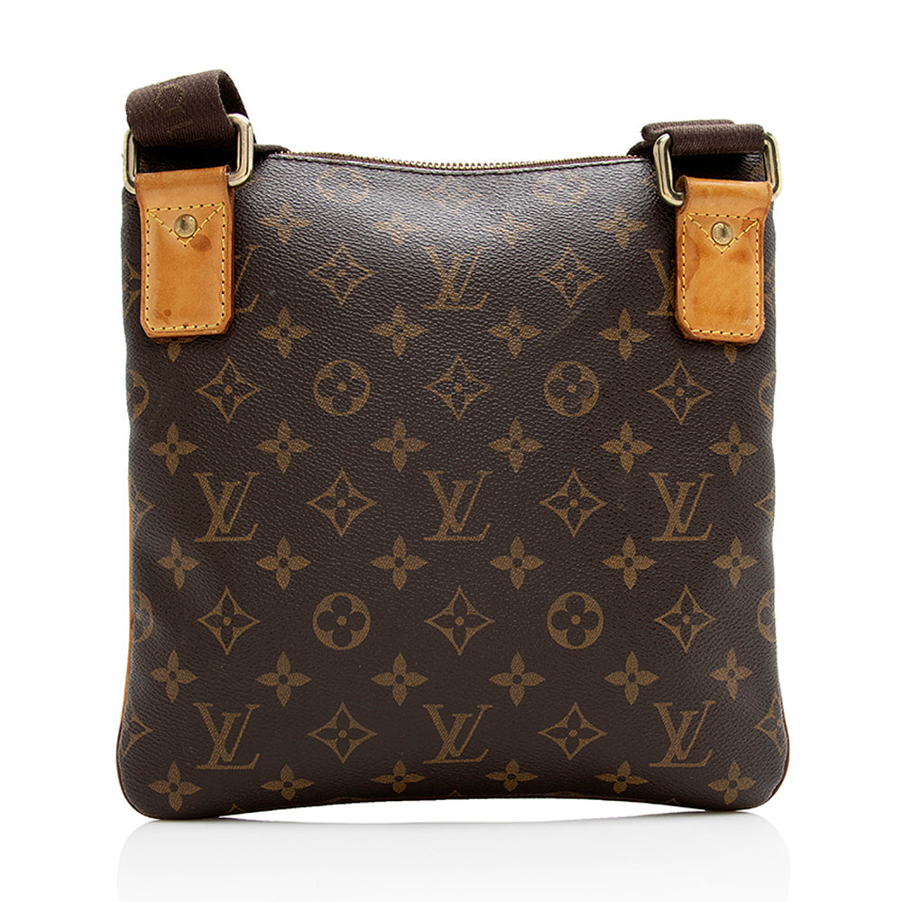 Louis Vuitton Monogram Canvas Valmy Pochette Messenger Bag (SHF-21364)