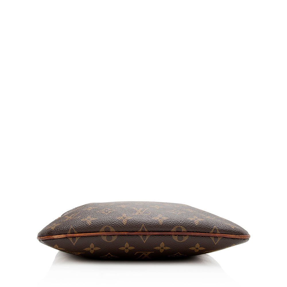 Louis Vuitton Monogram Canvas Valmy Pochette Messenger Bag (SHF-21364)