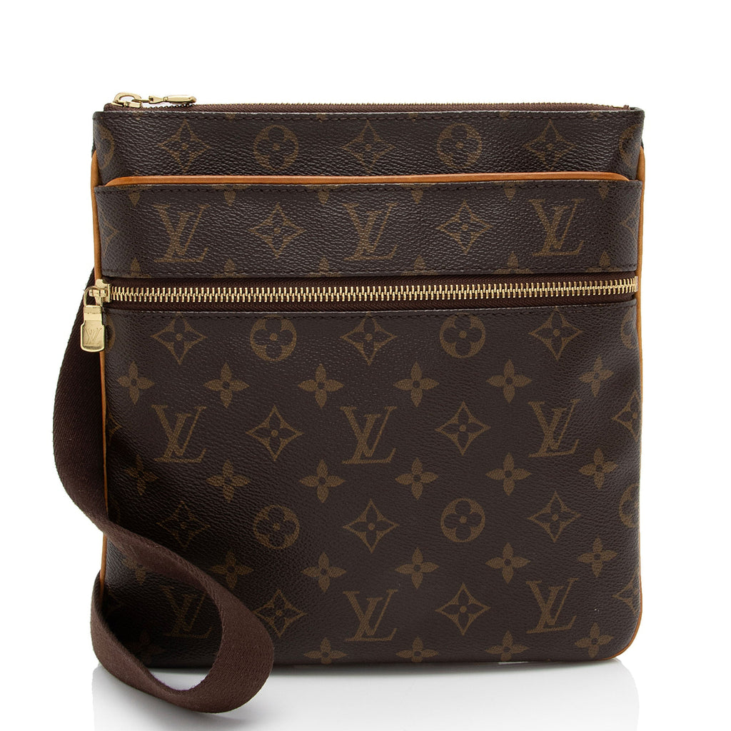 Louis Vuitton Monogram Canvas Valmy Pochette Messenger (SHF-FCI1ag)