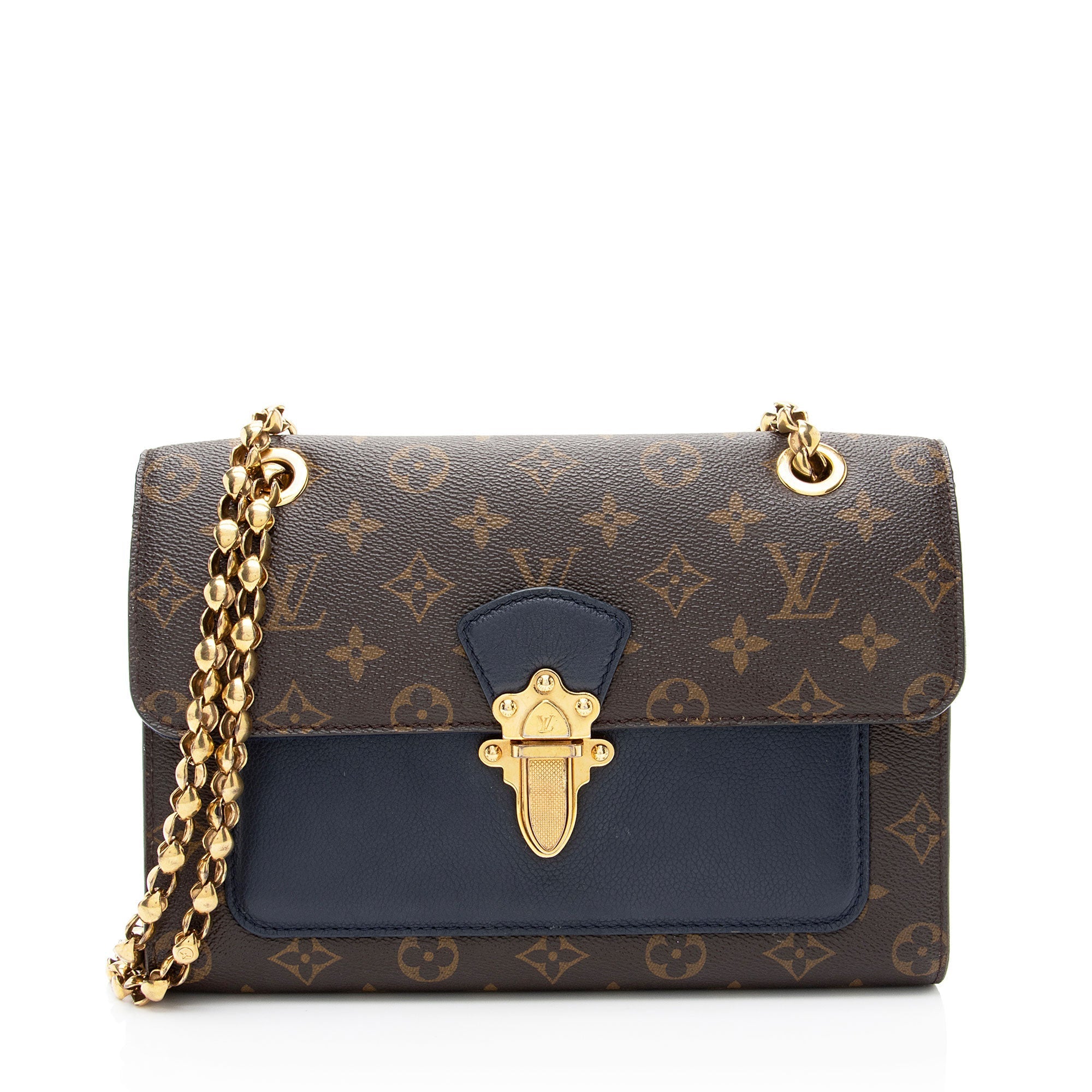 Louis Vuitton Monogram Canvas Victoire Chain Bag (SHF-hHsZ0l)