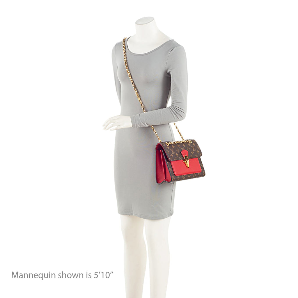 Louis Vuitton Monogram Canvas Victoire Chain Bag (SHF-MCNB1E)