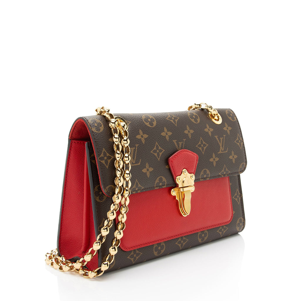 Louis Vuitton Monogram Canvas Victoire Chain Bag (SHF-MCNB1E)