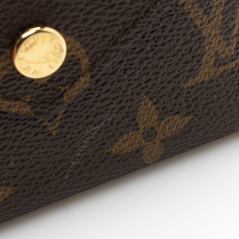 Louis Vuitton Monogram Canvas Victorine Wallet (SHF-19367)