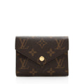 Louis Vuitton Monogram Canvas Victorine Wallet (SHF-19367)