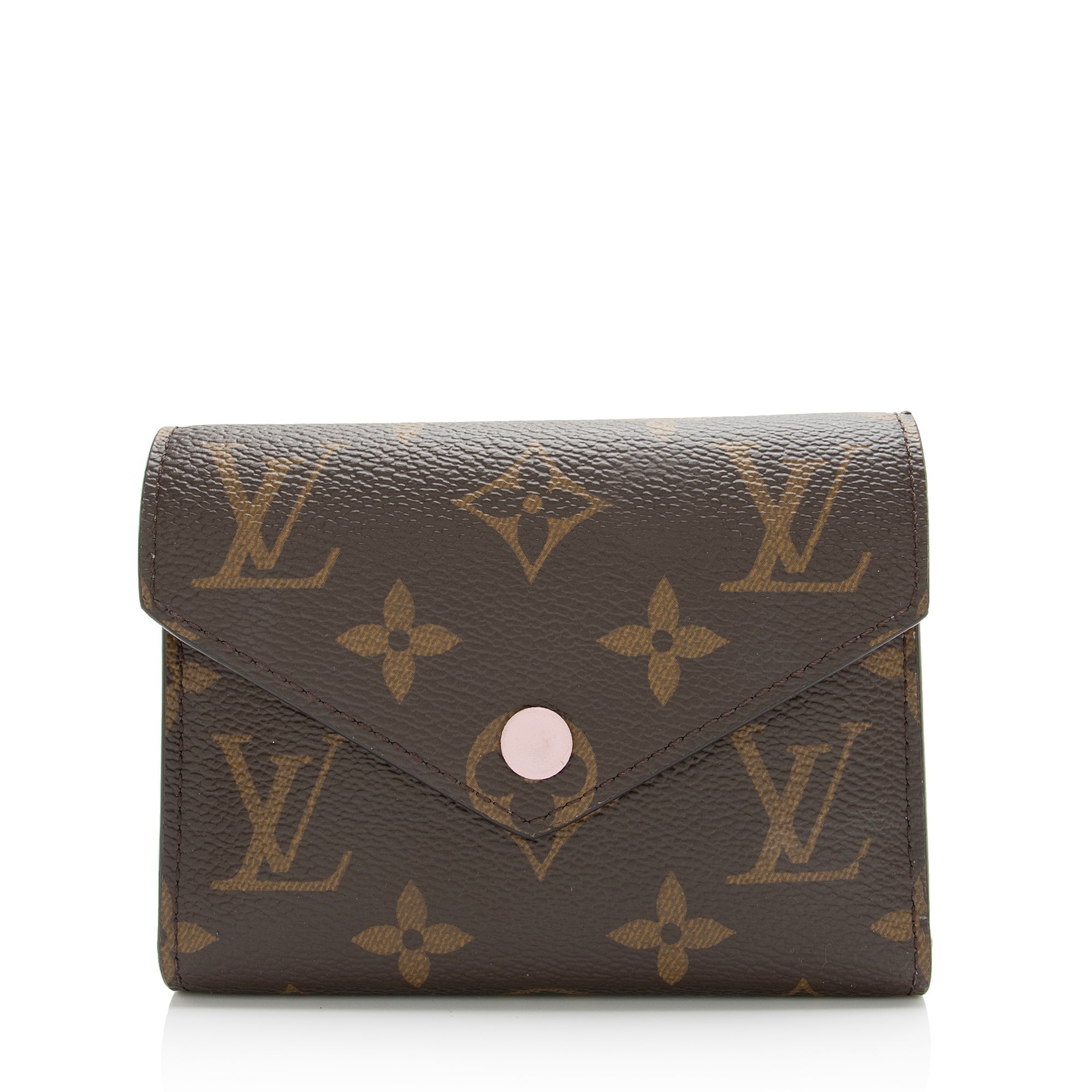 Louis Vuitton Monogram Canvas Victorine Wallet (SHF-23842)