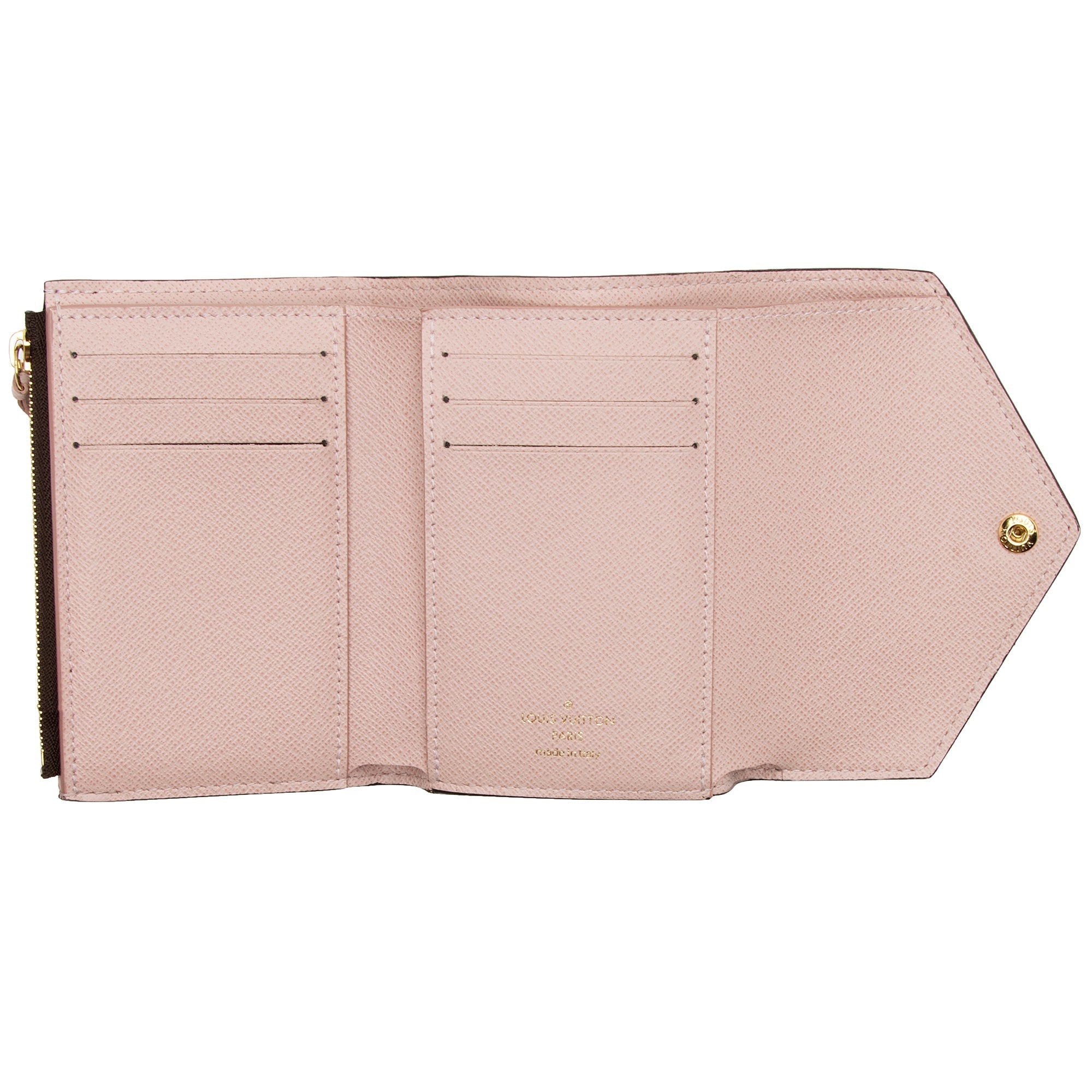 Louis Vuitton Monogram Canvas Victorine Wallet (SHF-23842)